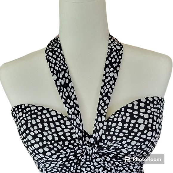 Coco Reef Underwire Tankini Top Convertible Neckline Swim Top Sz 32/34 - Picture 4 of 13